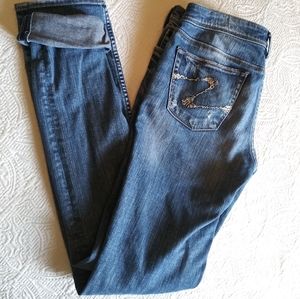 Womens Silver Jeans/Audrey Distressed size 28/33